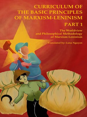 cover image of The Worldview and Philosophical Methodology of Marxism-Leninism